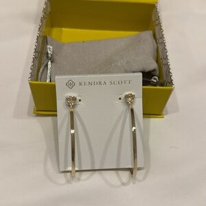 Kendra Scott Arden Gold Hoops, New